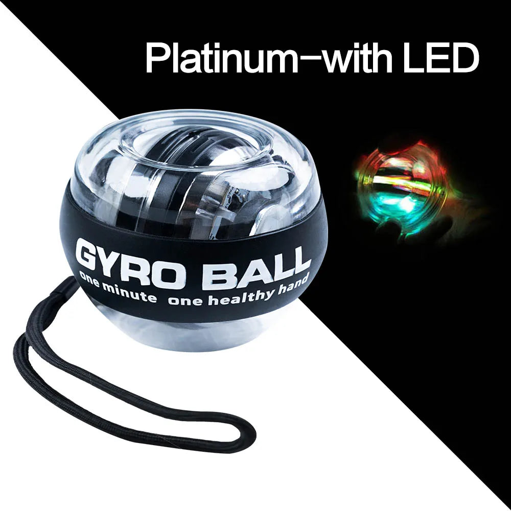 LED Wrist Power Trainer Gyro Ball For Wrist And Arm