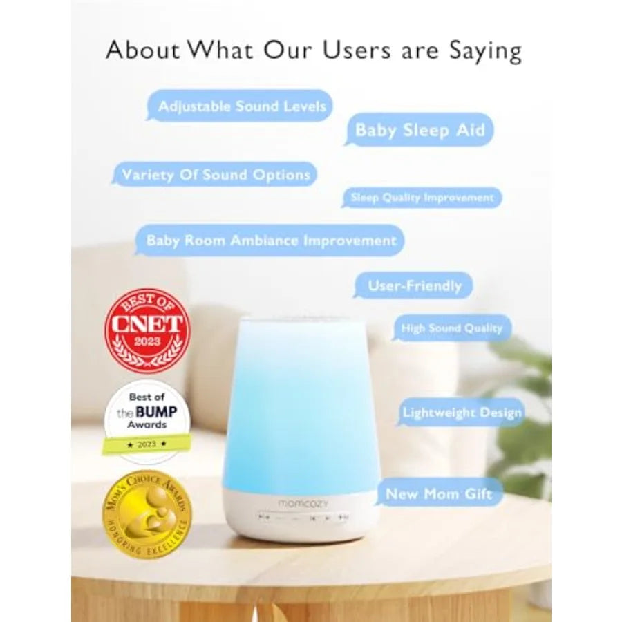 Baby Sound Machine With Night Light And 34 Sleep Sounds