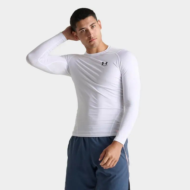 Under Armour HeatGear Long Sleeve Running T Shirt For Men