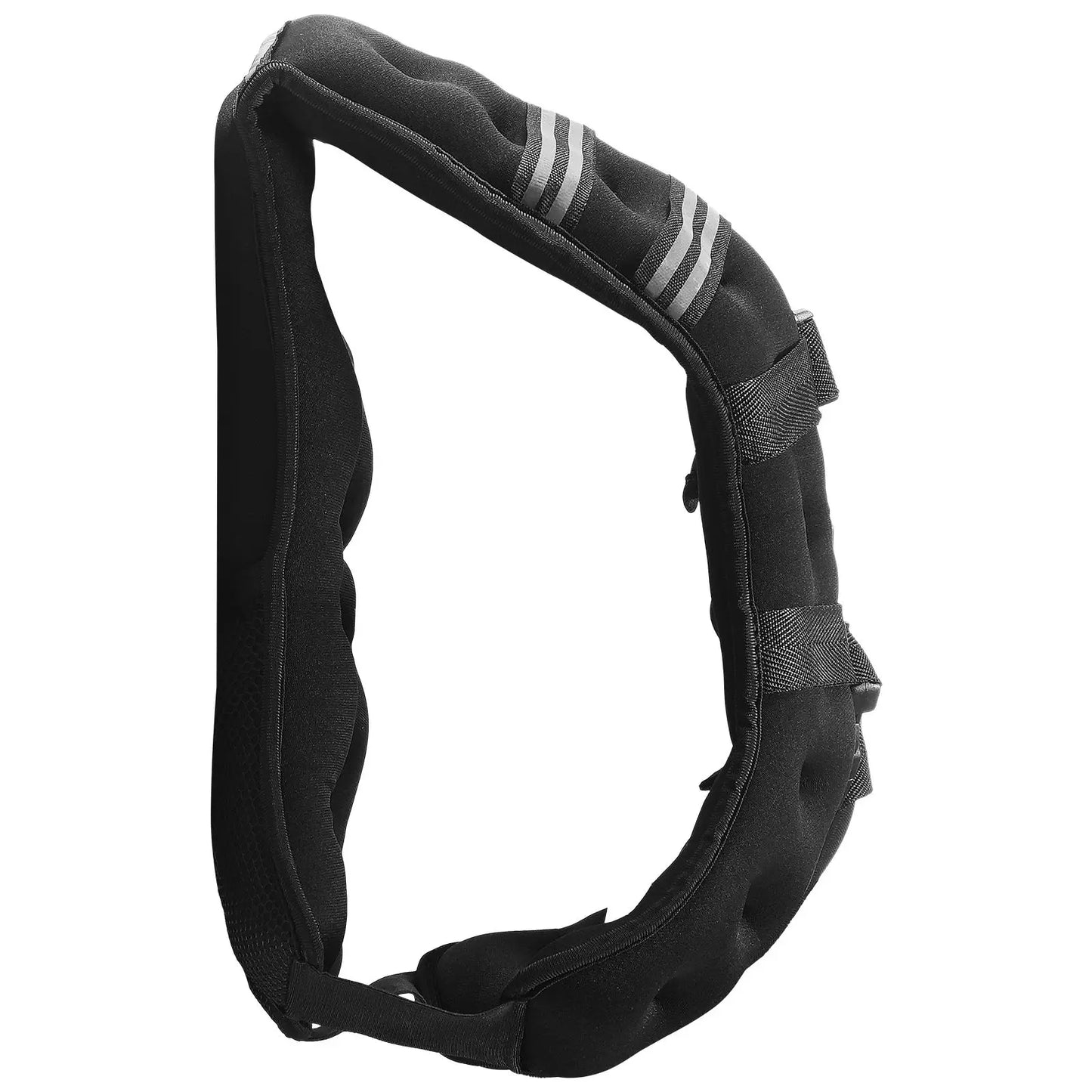 16 Lb Reflective Stripe Weighted Vest Adjustable Straps Women Men