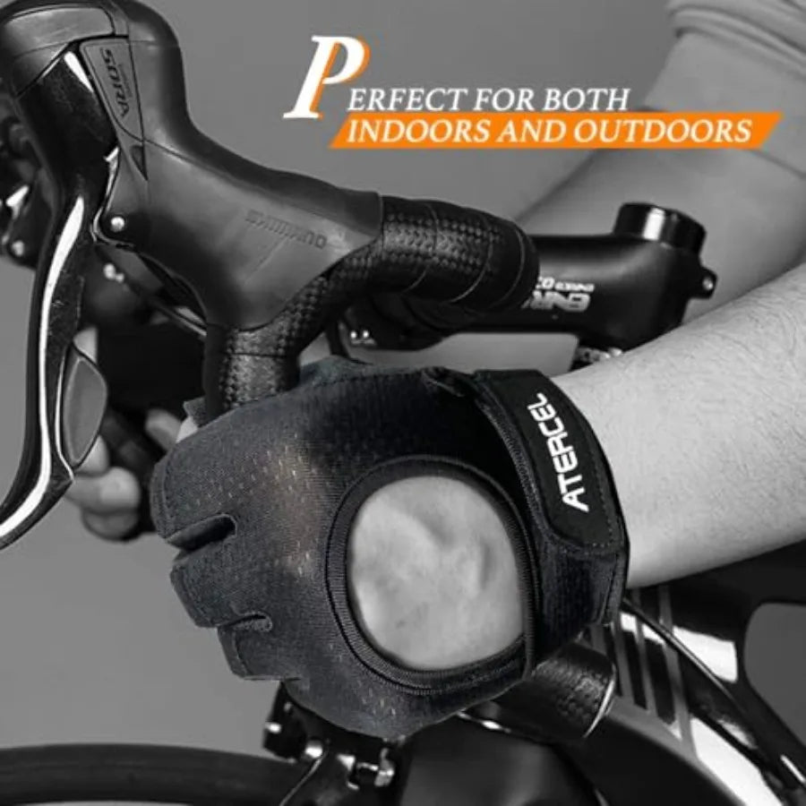 Men's Breathable Weight Lifting Gloves Full Palm Protection For Gym