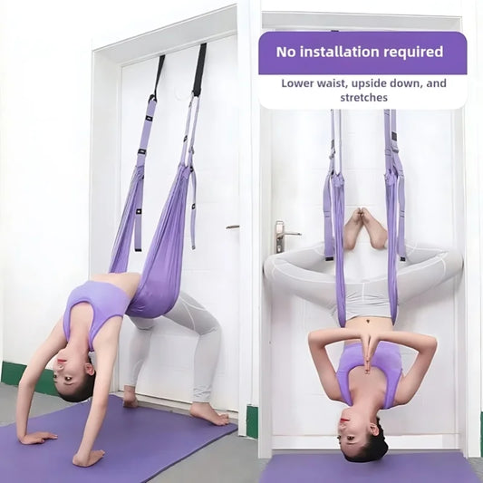 Advanced Aerial Yoga Rope Professional Home Gym Accessory Single Piece