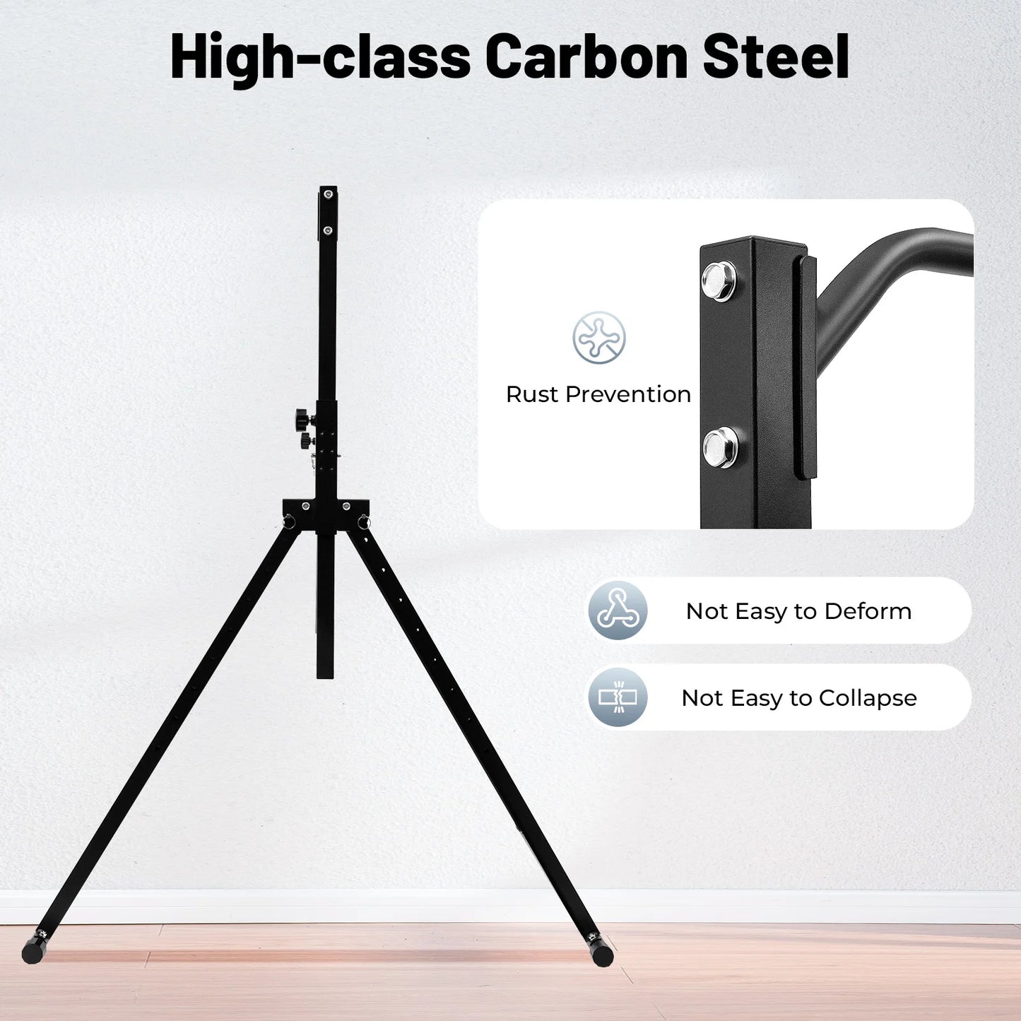 Foldable Pull Up Bar and Dip Station with Adjustable Height