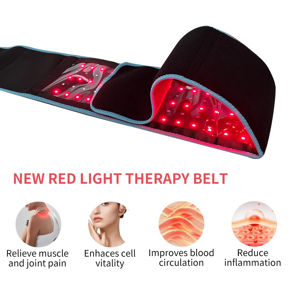 Red Light Therapy Belt 660nm 850nm Near Infrared Device