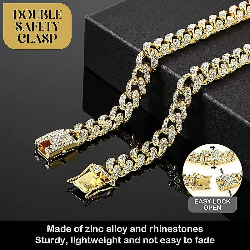 Premium Stainless Steel Chain Collar For Dogs And Cats