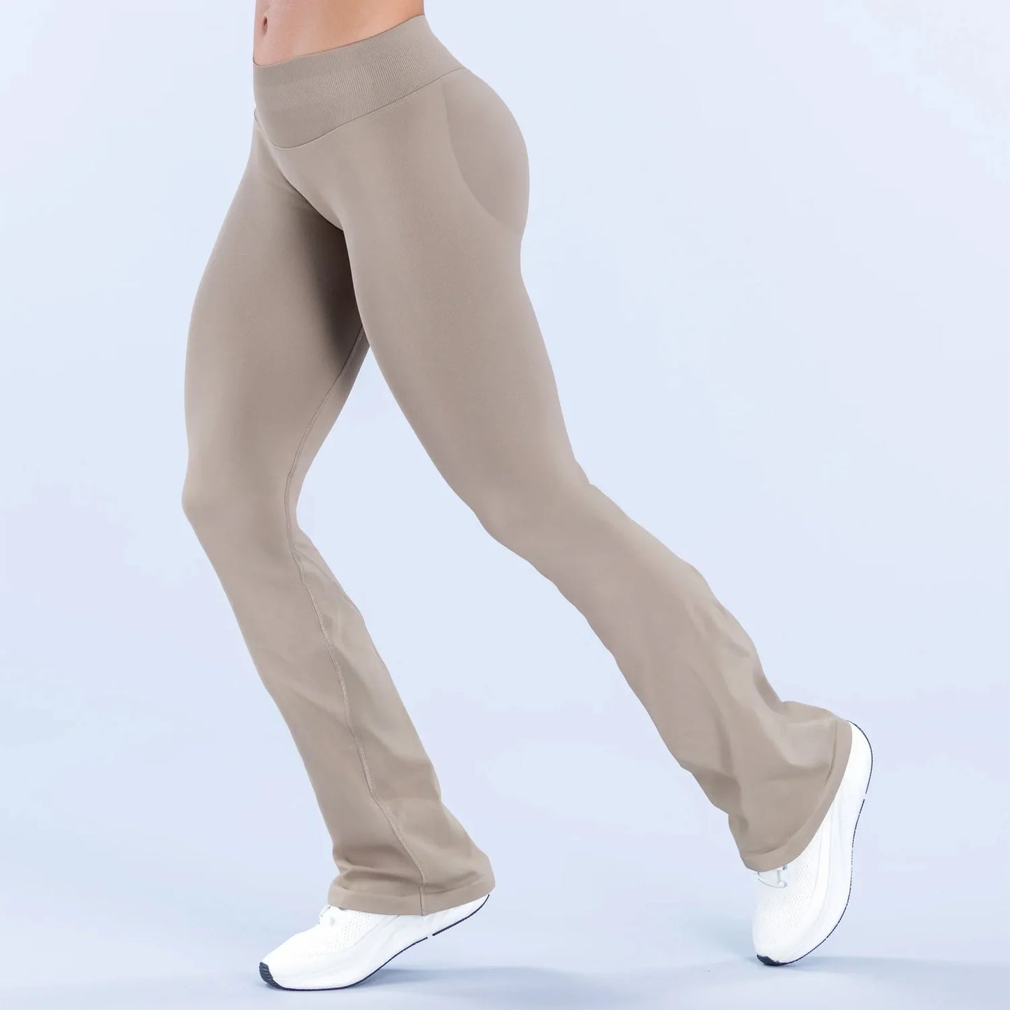 NCLAGEN Impact Flares Seamless Yoga Leggings Women Hip Lifting Scrunch Booty