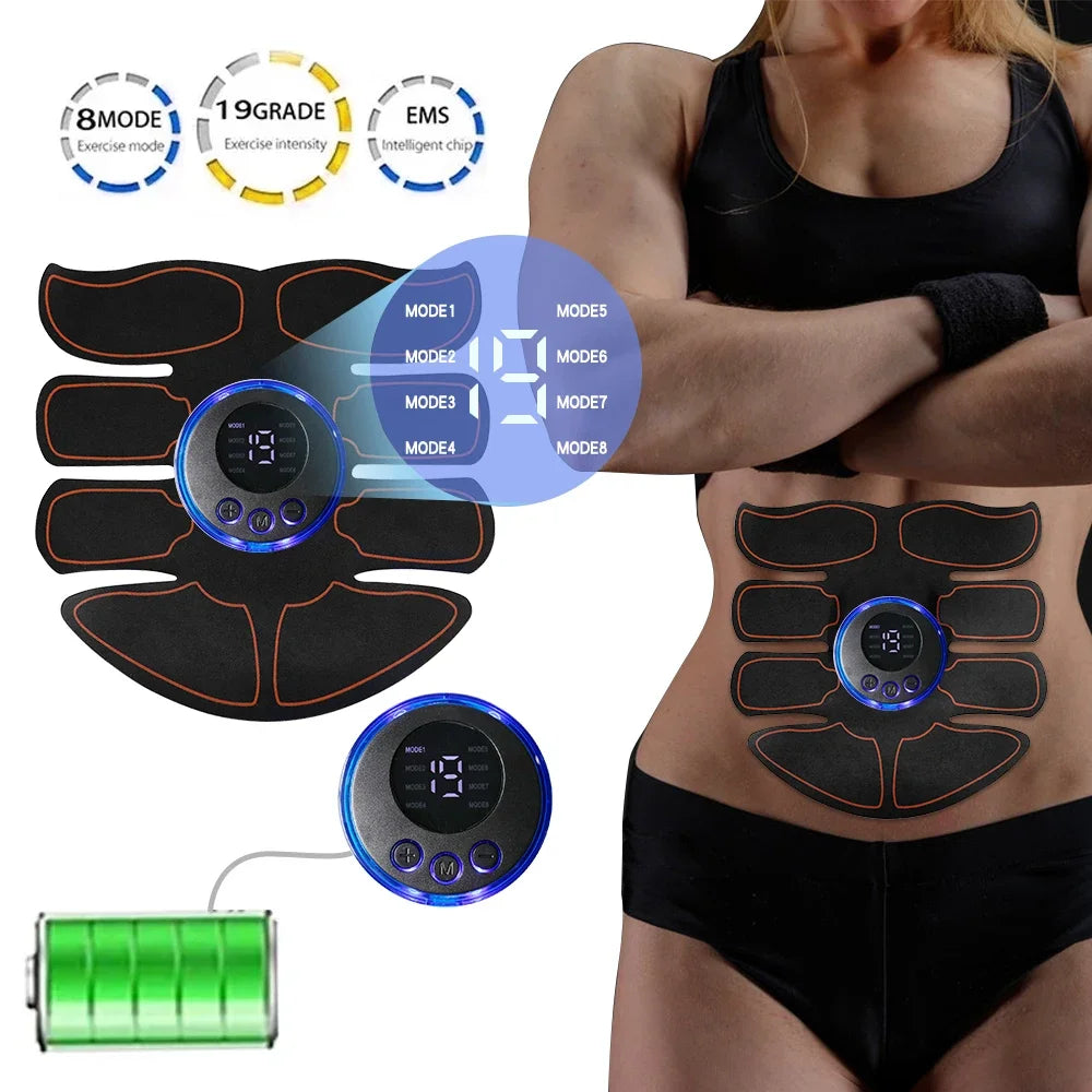 Raiuleko EMS Wireless Muscle Stimulator Abdominal Trainer