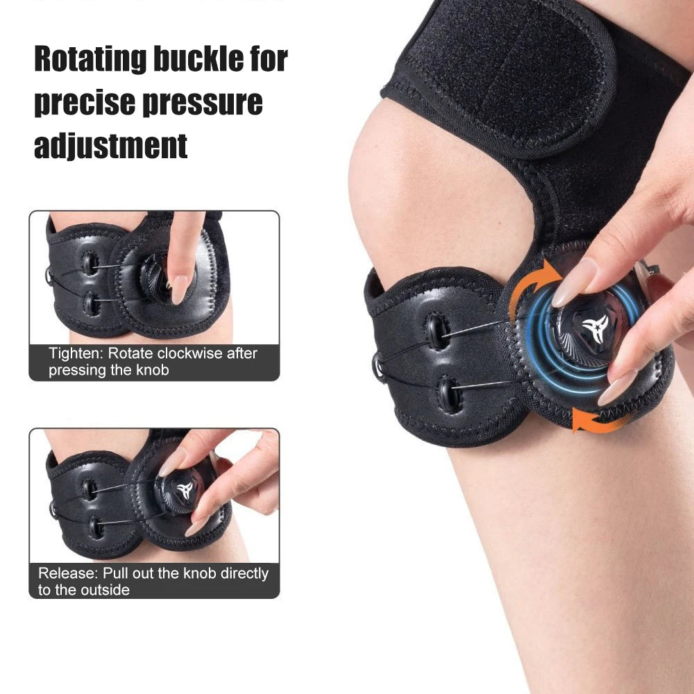 FVXVXV Patellar Tendon Knee Brace With Gel Pads Pain Relief