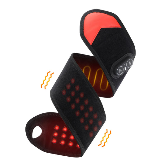 Hailicare 36 LED Beads 660nm and 850nm Red Light Heating Wrap for Joints