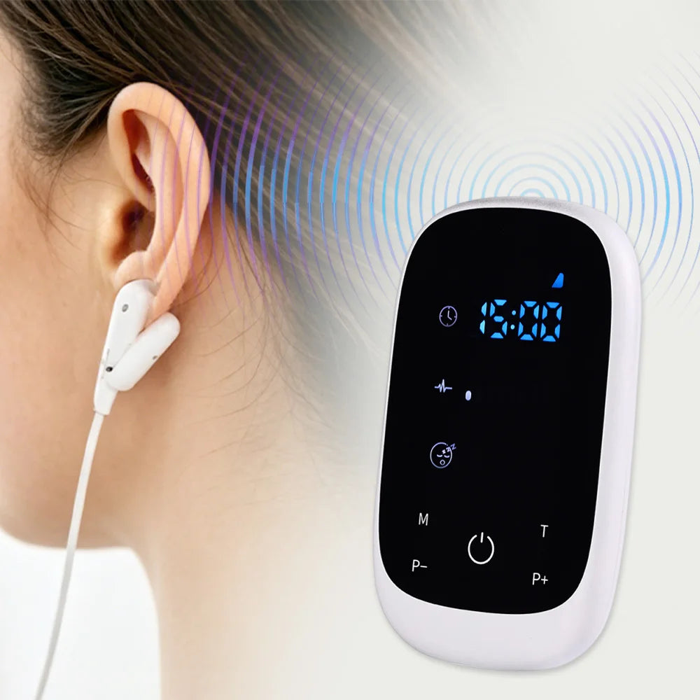ATANG CES Sleep Aid Brain Stimulation Device With Ear Clip