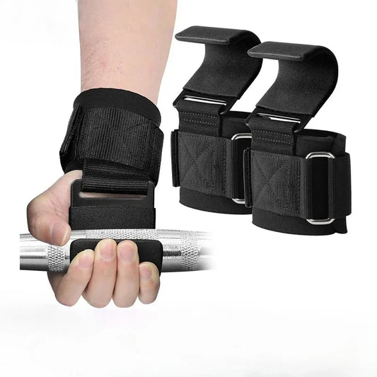 MIHJUSFDH Non Slip Weight Lifting Hooks Pair For Deadlift And Pull Ups