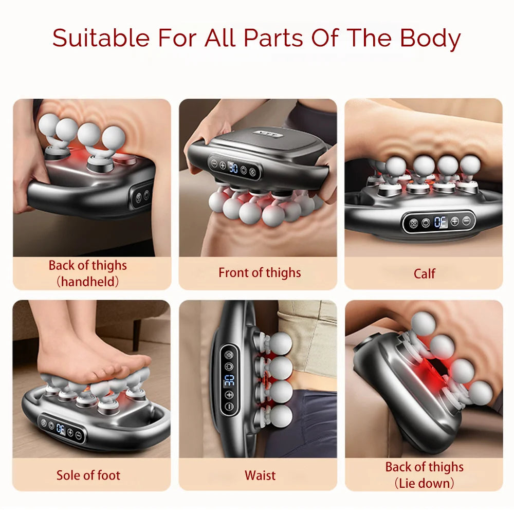 Foreverlily Fascia Massage Gun With 9 Modes For Full Body