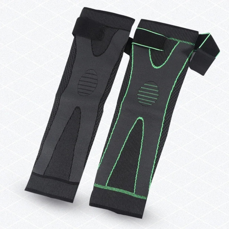 Long Leg Knee Support Sleeve Compression Brace For Running