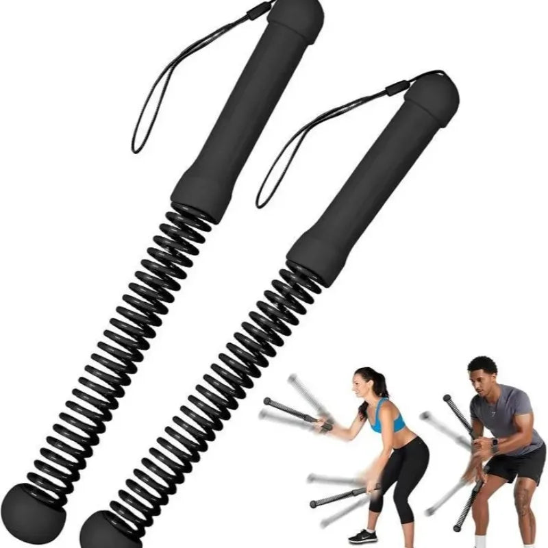Quiet Weighted Ropeless Portable Battle Rope For Home Gym Training