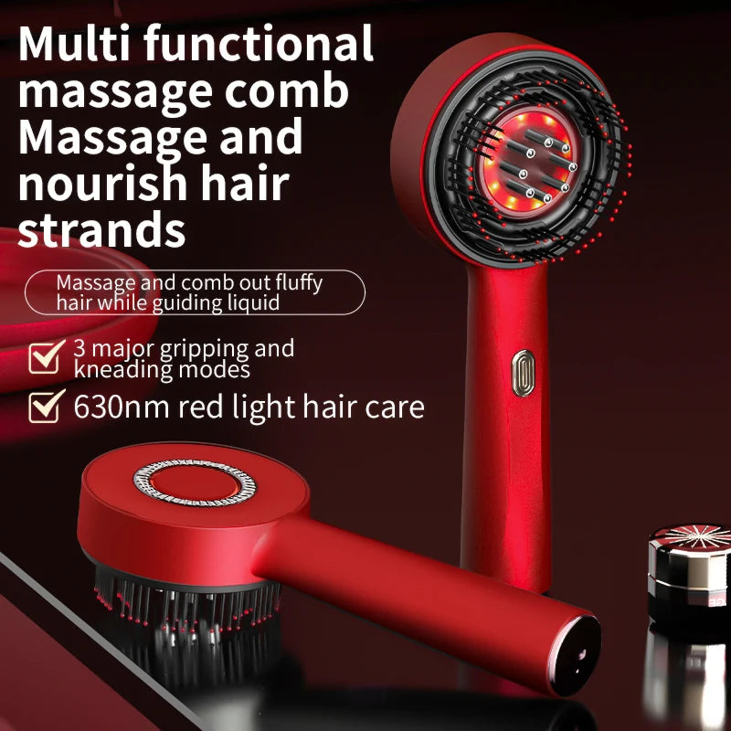 Pastsky Electric Red Light Hair Growth Scalp Massager