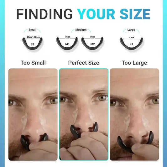 Wake Up Refreshed Magnetic Nasal Breathing Aid For Snore Relief